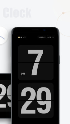 苹果翻页时钟app